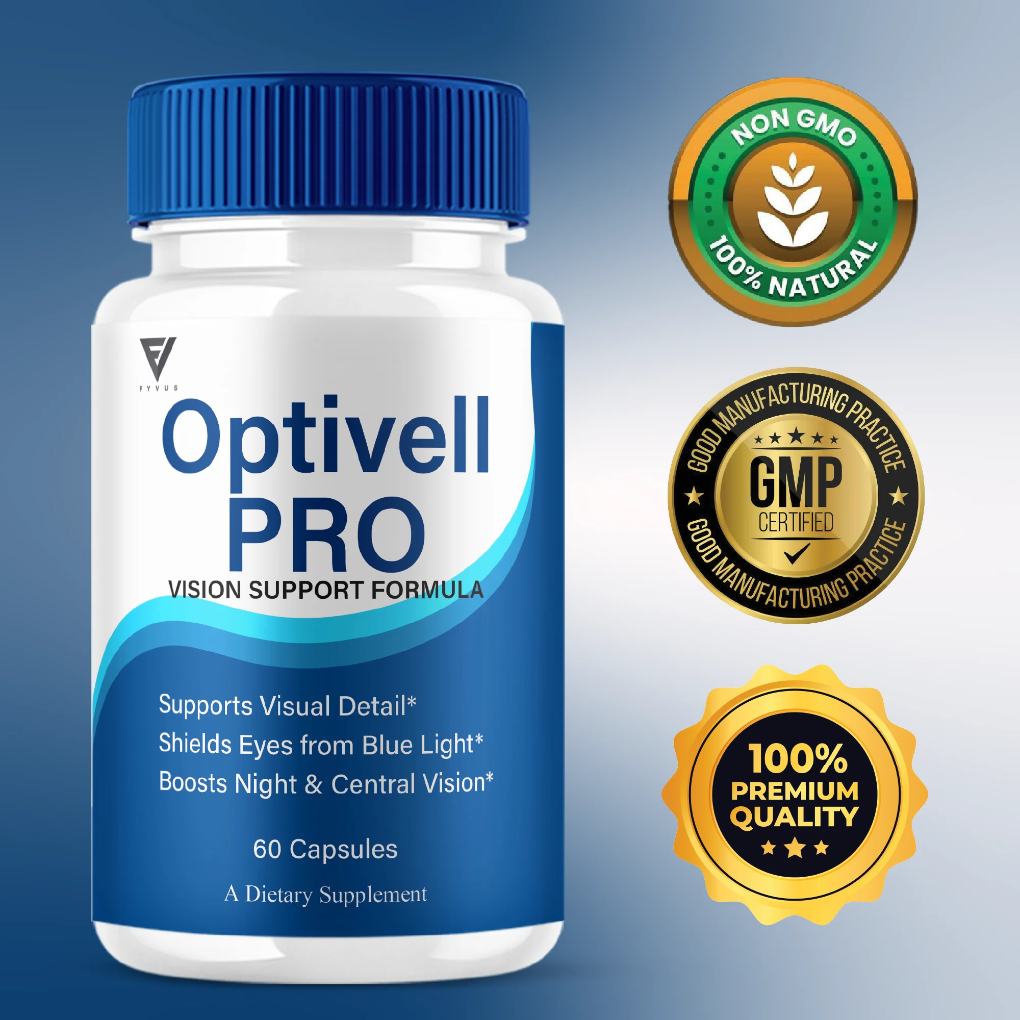 Optivell Pro Advanced Eye Health & Vision Support Supplement